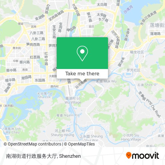 南湖街道行政服务大厅 map