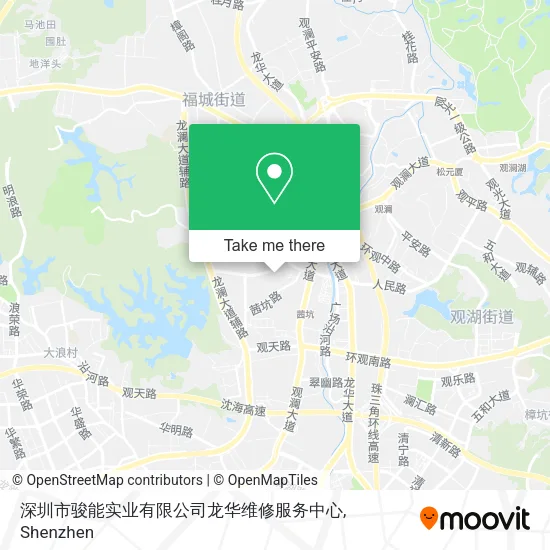 深圳市骏能实业有限公司龙华维修服务中心 map
