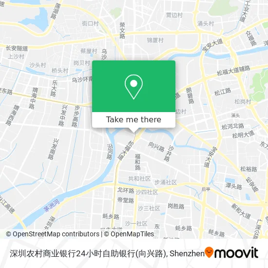 深圳农村商业银行24小时自助银行(向兴路) map