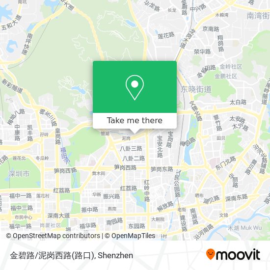 金碧路/泥岗西路(路口) map