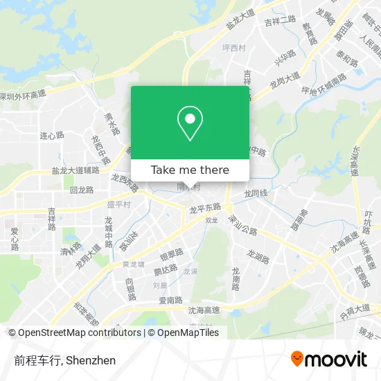 前程车行 map