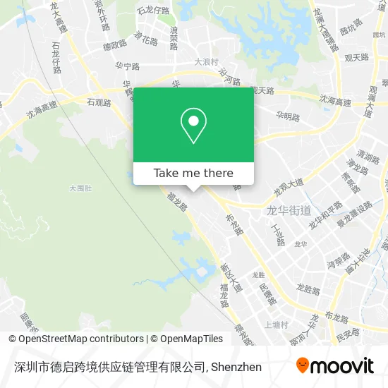 深圳市德启跨境供应链管理有限公司 map