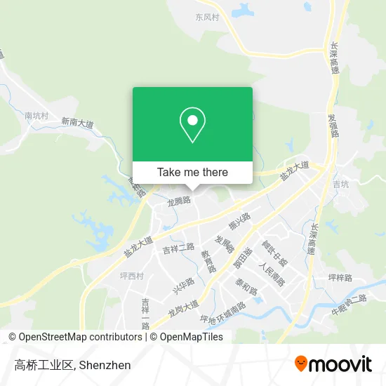 高桥工业区 map
