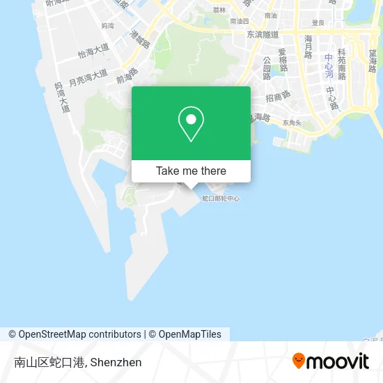 南山区蛇口港 map