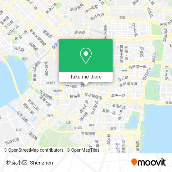 桃苑小区 map