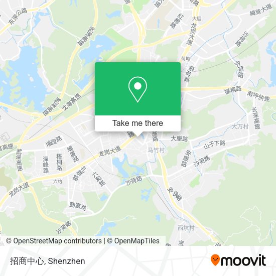 招商中心 map