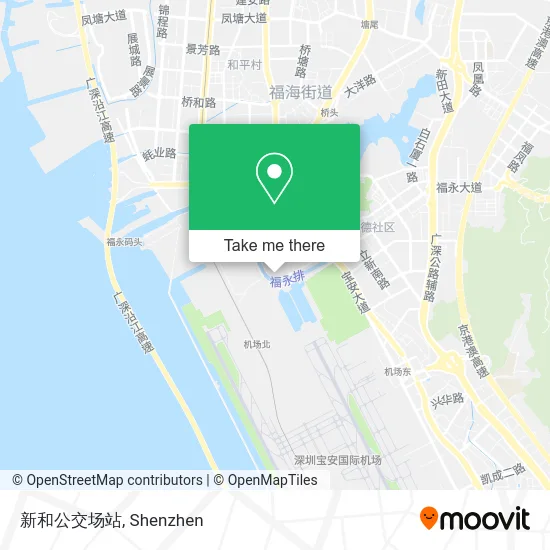 新和公交场站 map