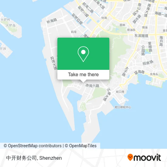 中开财务公司 map