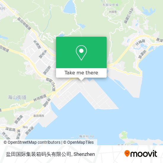 盐田国际集装箱码头有限公司 map