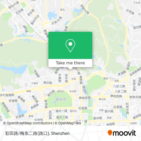 彩田路/梅东二路(路口) map