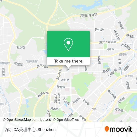 深圳CA受理中心 map