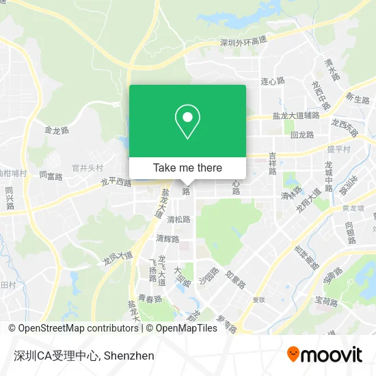 深圳CA受理中心 map