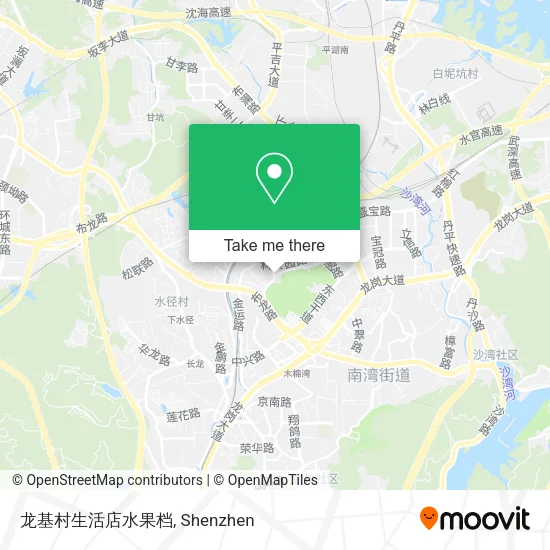 龙基村生活店水果档 map