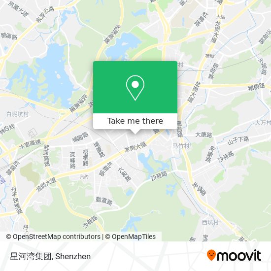 星河湾集团 map