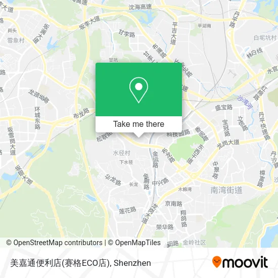 美嘉通便利店(赛格ECO店) map
