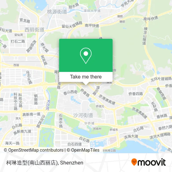 柯琳造型(南山西丽店) map