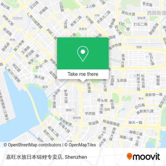 嘉旺水族日本锦鲤专卖店 map