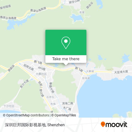 深圳巨邦国际影视基地 map