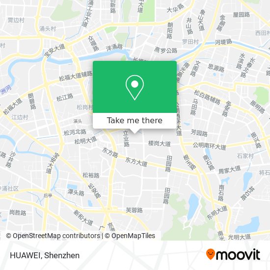 HUAWEI map