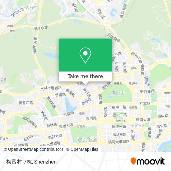 梅富村-7栋 map