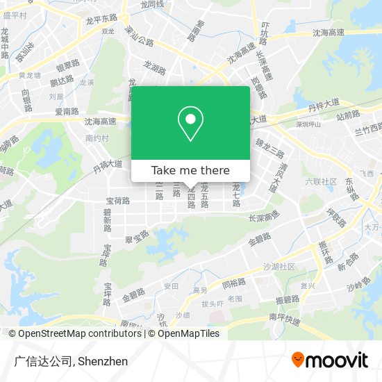 广信达公司 map