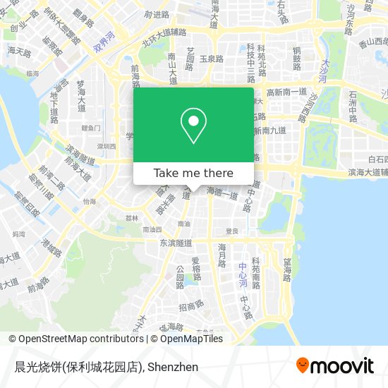 晨光烧饼(保利城花园店) map