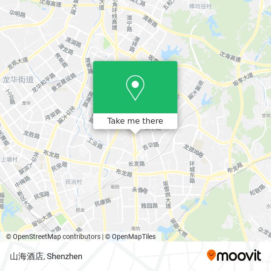 山海酒店 map