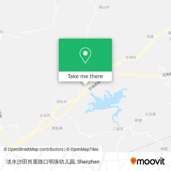 淡水沙田肖屋路口明珠幼儿园 map