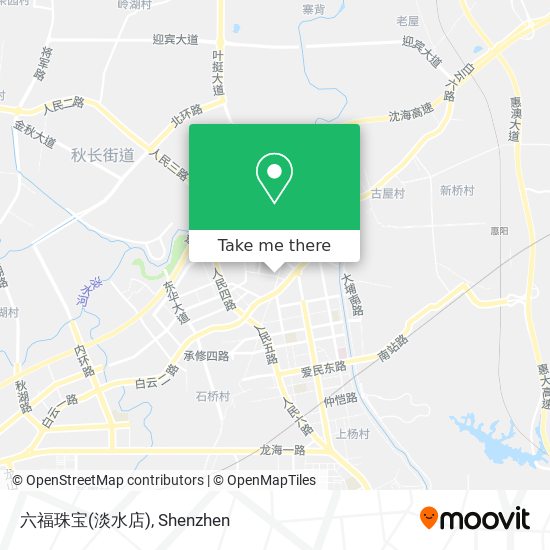 六福珠宝(淡水店) map