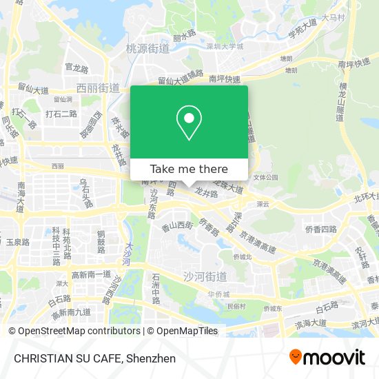 CHRISTIAN SU CAFE map