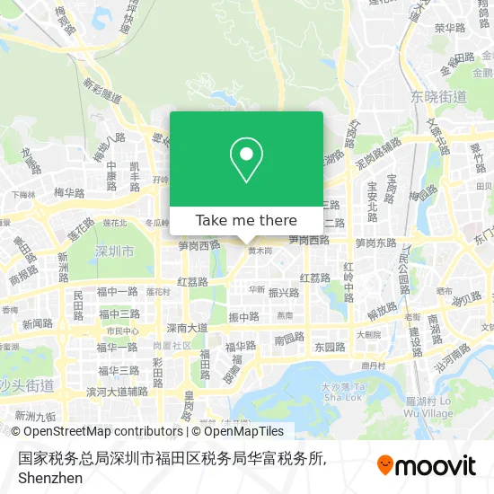 国家税务总局深圳市福田区税务局华富税务所 map