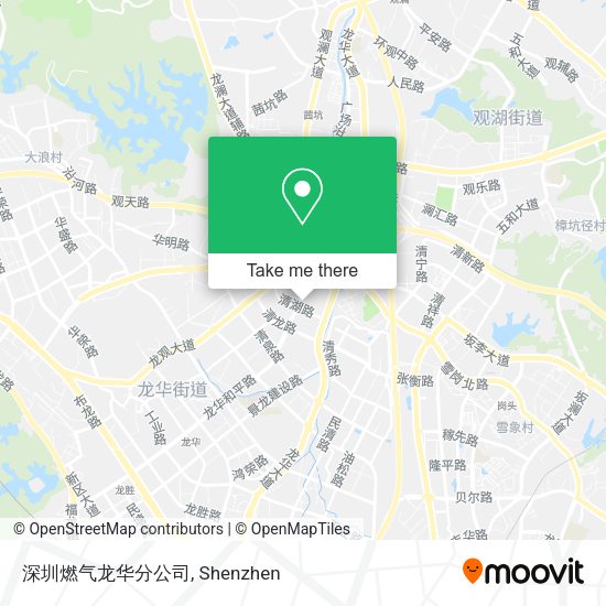 深圳燃气龙华分公司 map