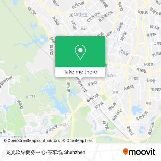 龙光玖钻商务中心-停车场 map