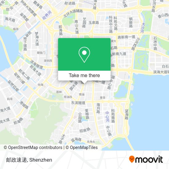 邮政速递 map