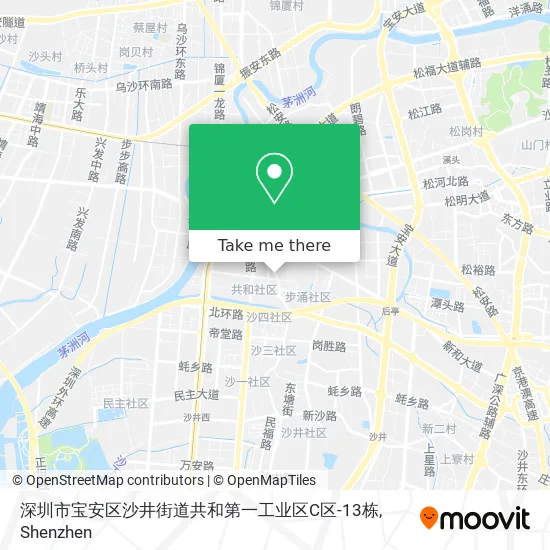 深圳市宝安区沙井街道共和第一工业区C区-13栋 map