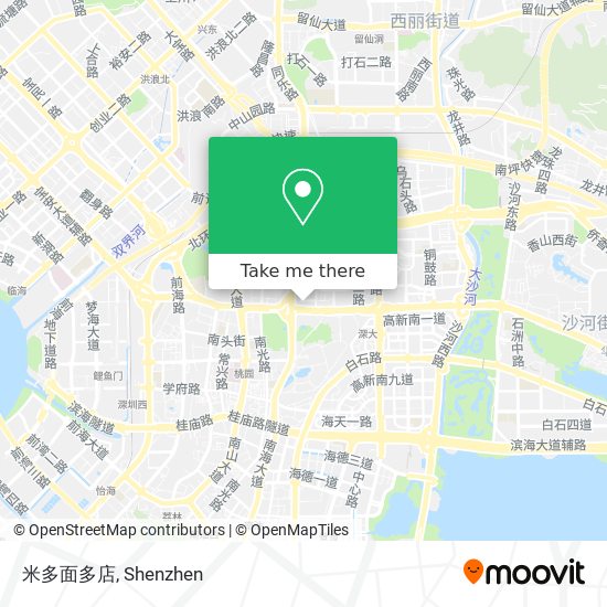 米多面多店 map