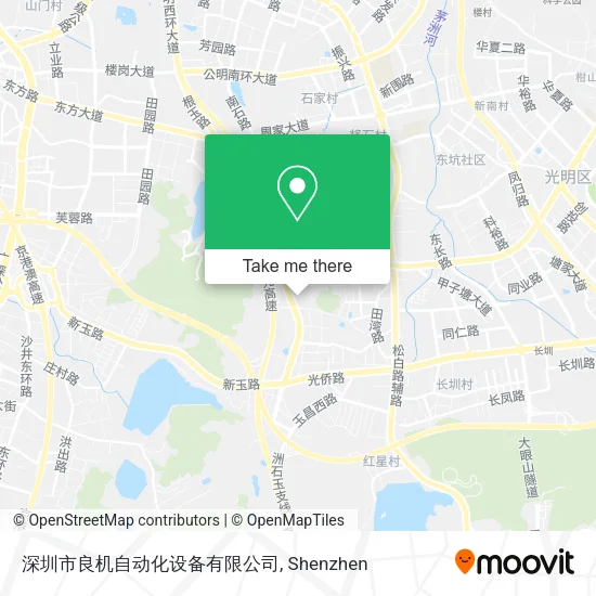 深圳市良机自动化设备有限公司 map