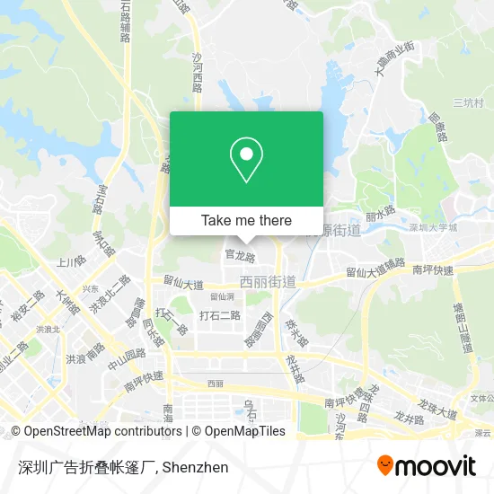 深圳广告折叠帐篷厂 map