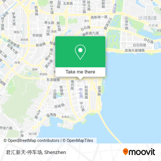 君汇新天-停车场 map