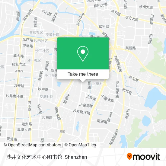 沙井文化艺术中心图书馆 map