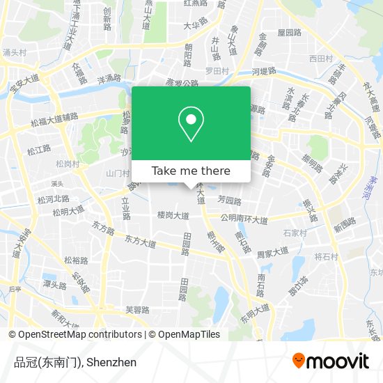 品冠(东南门) map