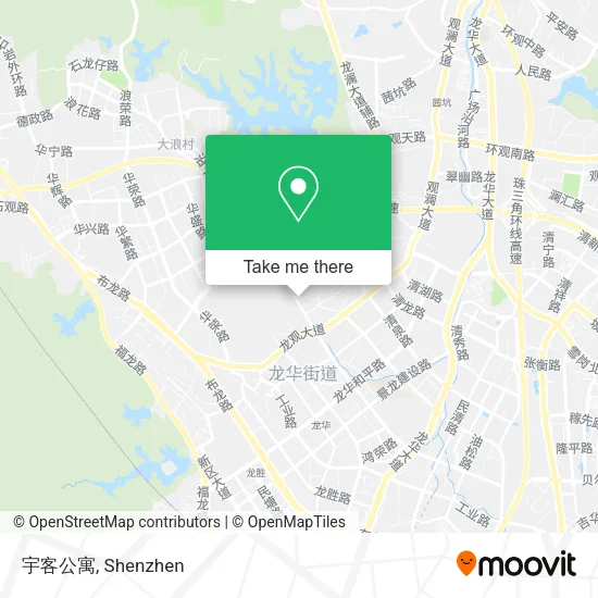 宇客公寓 map