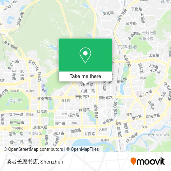 谈者长廊书店 map