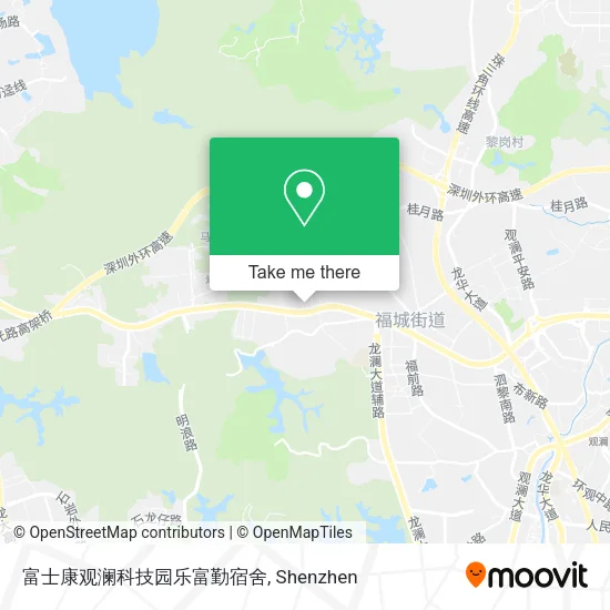 富士康观澜科技园乐富勤宿舍 map