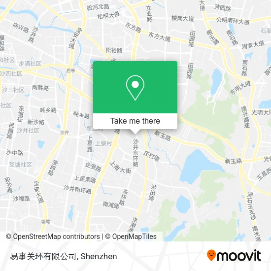 易事关环有限公司 map