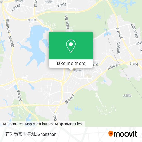 石岩致富电子城 map