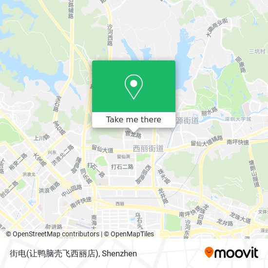 街电(让鸭脑壳飞西丽店) map