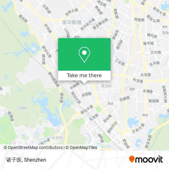 诸子医 map
