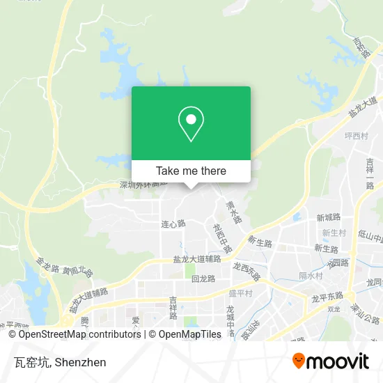 瓦窑坑 map