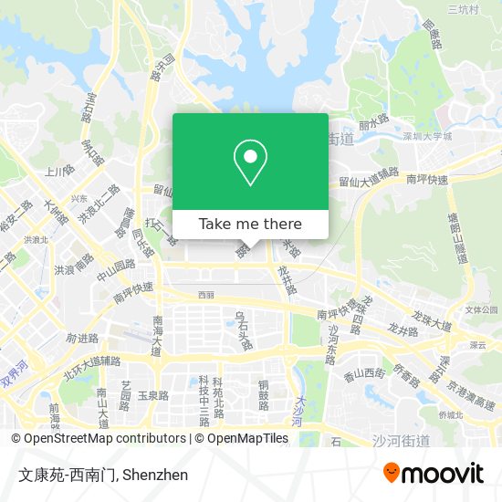文康苑-西南门 map